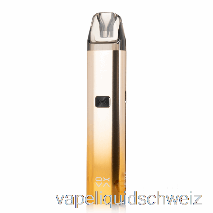 Oxva Xlim C 25 W Pod-System Glänzend Gold Silber Vape Ohne Nikotin
